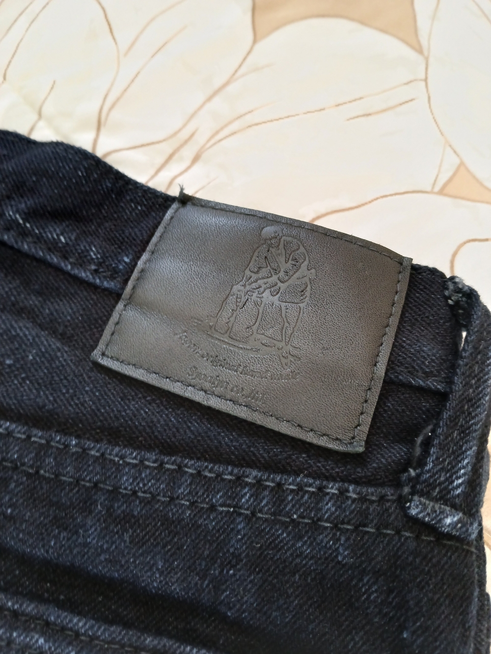 Pure Blue Japan 17oz 019 Double Indigo Slubby Denim Jeans - Picture 3 of 10
